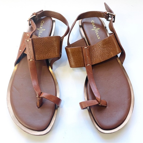 Cole Haan leather toe/thong Sandals - Picture 1 of 6